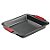 Forma Aço Carbono Quadrada - 30x26,5x4cm - Cabo Silicone - 1 unidade - Cromus Linha Profissional Allonsy - Rizzo - Imagem 1
