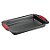 Forma Aço Carbono Retangular - 36x23,5x4cm - Cabo Silicone - 1 unidade - Cromus Linha Profissional Allonsy - Rizzo - Imagem 1