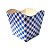 Cachepot  - Xadrez Azul - 7,3x10 - 6 unidades - Rizzo - Imagem 1