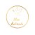 Adesivo "Meu Batizado" - Ref.2199 - Hot Stamping  - 30 unidades - Stickr - Rizzo - Imagem 1