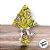 Folha para Ovos de Páscoa Dinossauros Amarelo 69x89cm - 25 unidades - Cromus - Rizzo - Imagem 3