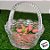 Cesta Decorativa de Vidro Redonda - 13cm - 1 unidade - Cromus - Rizzo - Imagem 4