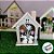 Casa Decorativa Coelhos de Páscoa - 15cm - 1 unidade - Cromus - Rizzo - Imagem 4