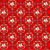 Folha para Ovos de Páscoa Flor de Cacau Vermelho 69x89cm - 25 unidades - Cromus - Rizzo - Imagem 1