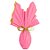 Folha para Ovos de Páscoa Double Face Acetinado Rosa Ouro 69x89cm - 25 unidades - Cromus - Rizzo - Imagem 1