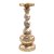 Castiçal Natalino Ouro - Dourado - 30cm  - 1 unidade - Cromus - Rizzo - Imagem 1