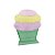 Enfeite MDF - Cupcake Rosa - 21cm - 1 unidade - Rizzo - Imagem 1