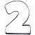 Cortador Numeral - RR Cortadores Rizzo Confeitaria - Imagem 3