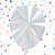 Saco Transparente Decorado - Balão - 50 unidades - Cromus - Rizzo - Imagem 1