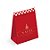 Saco de Papel para Presentes - Lines Vermelho - 10 unidades - Cromus - Rizzo - Imagem 1