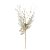 Galho Folhas Glitter - Ouro - 56cm  - 1 unidade - Cromus - Rizzo - Imagem 1