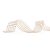 Fita Tela Glitter - Nude - 3,8cmx9,14m  - 1 unidade - Cromus - Rizzo - Imagem 1