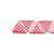 Fita Tela Glitter - Vermelho - 6,3cmx9,14m  - 1 unidade - Cromus - Rizzo - Imagem 1