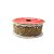 Fita Aramada Juta Borda Plush - Bege/Branco - 6,3cmx9,14m  - 1 unidade - Cromus - Rizzo - Imagem 1
