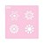 Stencil Mandala - Ref.4080 - 1 unidade - RR Cortadores - Rizzo - Imagem 1