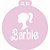 Stencil Boneca "Barbie" - Ref. 4077 - 1 unidade - RR Cortadores - Rizzo - Imagem 1