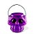 Baldinho de Halloween com Alça - Caveira - Roxo - 1 unidade - Rizzo - Imagem 1
