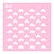 Stencil Bigodinhos 1 - Ref. 4067 - 1 unidade - RR Cortadores - Rizzo - Imagem 1