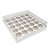 Caixa Base Brigadeiro - Branco - 25 Cavidades (20 x 20 x 5) - 5 unidades - Decora Doces - Rizzo - Imagem 1