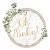 Painel Redondo Oh Baby Boy - Cromus - Rizzo - Imagem 1