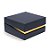 Caixa Specialla para Meio Ovo Coração 200g 13x13x6,5cm Ouro e Preto - 06 unidades - Cromus Páscoa - Rizzo Embalagens - Imagem 2