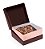Caixa Specialla para Meio Ovo Coração 200g 13x13x6,5cm Rosê Gold e Marrom - 06 unidades - Cromus Páscoa - Imagem 2