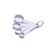 Colher de Medida - 4 Peças - Cod. CM-01 - Solrac - Rizzo Confeitaria - Imagem 1