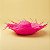 Chapéu de Palha Desfiado Colorido - Rosa - 39x10,5cm - 1 unidade - Rizzo - Imagem 1