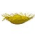Chapéu de Palha Desfiado Colorido - Amarelo - 39x10,5cm - 1 unidade - Rizzo - Imagem 2