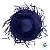 Chapéu de Palha Desfiado Colorido - Azul Escuro - 39x10,5cm - 1 unidade - Rizzo - Imagem 5