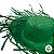 Chapéu de Palha Desfiado Colorido - Verde Escuro - 39x10,5cm - 1 unidade - Rizzo - Imagem 7