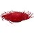 Chapéu de Palha Desfiado Colorido - Vermelho - 39x10,5cm - 1 unidade - Rizzo - Imagem 2