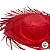 Chapéu de Palha Desfiado Colorido - Vermelho - 39x10,5cm - 1 unidade - Rizzo - Imagem 6