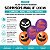 Balão de Festa Látex 8" 20cm Halloween - Sorrisos Mal - Laranja,Roxo e Preto - 20 unidades - Piffer - Rizzo - Imagem 6