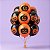Balão de Festa Látex 8" 20cm Halloween - Abóboras - Preto e Laranja - 20 unidades - Piffer - Rizzo - Imagem 1