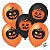 Balão de Festa Látex 8" 20cm Halloween - Abóboras - Preto e Laranja - 20 unidades - Piffer - Rizzo - Imagem 3