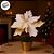 Poinsétia Decorativa - Veludo Branco e Creme - 35cm - 1 unidade - Rizzo - Imagem 4