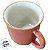 Caneca de Porcelana - Rosa Escuro - 140ml - 1 unidade - Rizzo - Imagem 2