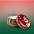 Vela Aromática de Natal - Lata Metálica Verde e Vermelho - Rena Natal - 6x4x6cm - 1 unidade - Rizzo - Imagem 1