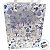 Sacola de Plástico Transparente Fosca - Azul Litoral - 18x24x10cm - 1 unidade - Rizzo - Imagem 3