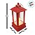 Mini Lamparina Decorativa com Led - Vermelha - 4,5x9x4,5cm - 1 unidade - Rizzo - Imagem 3