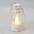 Mini Lampião Decorativo com Led - Branco - 5x9x4cm - 1 unidade - Rizzo - Imagem 1