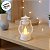 Mini Lampião Decorativo com Led - Branco - 5x9x4cm - 1 unidade - Rizzo - Imagem 4