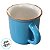 Caneca de Porcelana - Azul - 70ml - 1 unidade - Rizzo - Imagem 2