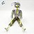 Enfeite Decorativo de Halloween Para Pendurar - Esqueleto Zumbi Apolônio - 40cm - 1 unidade - Cromus - Rizzo - Imagem 4