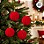 Bolas de Natal em Tubo - Vermelho - Veludo e Gomo - 8cm - 6 unidades - Cromus - Rizzo - Imagem 5