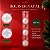 Bolas de Natal em Tubo - Branco - Fosco e Translúcido- 10cm - 6 unidades - Cromus - Rizzo - Imagem 2