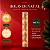 Bolas de Natal em Tubo - Ouro - Fosco e Translúcido - 8cm - 6 unidades - Cromus - Rizzo - Imagem 2