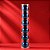 Bolas de Natal em Tubo -  Azul Classic Navy - Perolado - 10cm - 6 unidades - Cromus - Rizzo - Imagem 1