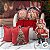 Almofada de Natal com Cardone - Árvore de Natal - Vermelho - 43x43cm - 1 unidade - Rizzo - Imagem 5